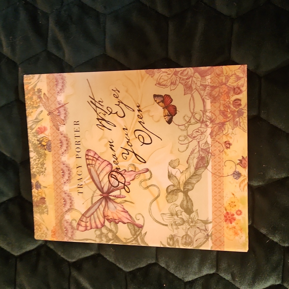 Hardcover book Dream with your eyes open by Tracy Porter